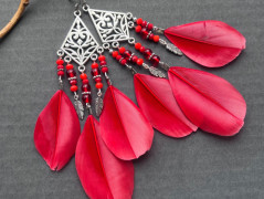 Lístečkové náušnice - S.Steel