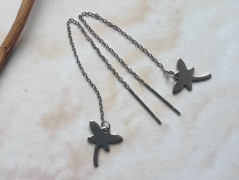 Lístečkové náušnice - S.Steel