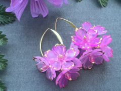 Lístečkové náušnice - S.Steel