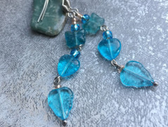 Lístečkové náušnice - S.Steel