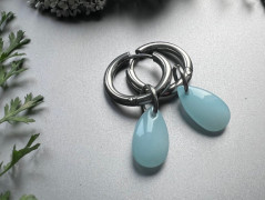 Lístečkové náušnice - S.Steel