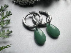 Lístečkové náušnice - S.Steel