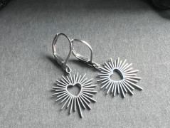 Lístečkové náušnice - S.Steel