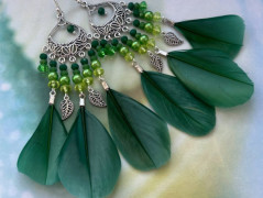 Lístečkové náušnice - S.Steel