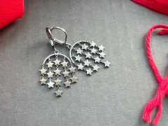 Lístečkové náušnice - S.Steel