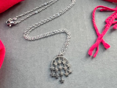 Lístečkové náušnice - S.Steel