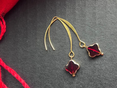 Lístečkové náušnice - S.Steel