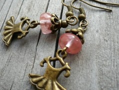 Lístečkové náušnice - S.Steel