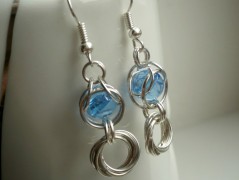 Lístečkové náušnice - S.Steel