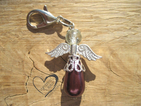 ANDĚL - ANDÍLEK - ANDĚLÍČEK 31. přívěsek anděl andílek křídla andělíček andělé andílci andělíčci na mobil andělské na klíče na peněženku 