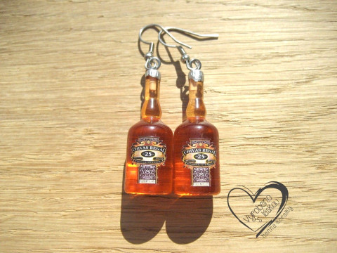 NÁUŠNICE - WHISKY II. vtipné sranda náušnice 