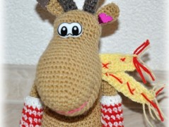 HÁČKOVANÝ SÉPIÁK - NÁVOD, POPIS