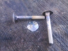 Kovaný vrut 10x40 surový