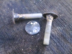 Kovaný vrut 10x40 surový