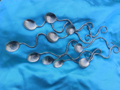 Kovaný vrut 10x40 surový