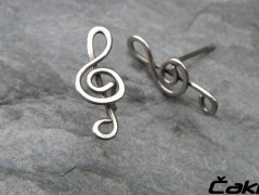 Náhrdelník - černý a modrý