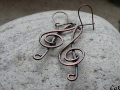 Náhrdelník - černý a modrý