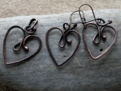 Náhrdelník - černý a modrý