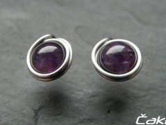 Náhrdelník - černý a modrý