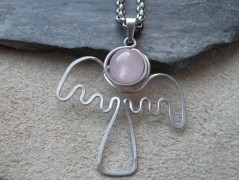 Náhrdelník - černý a modrý