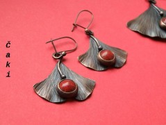 Náhrdelník - černý a modrý