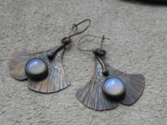 Náhrdelník - černý a modrý