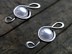 Náhrdelník - černý a modrý