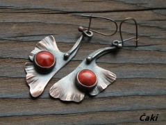 Náhrdelník - černý a modrý