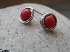 Náhrdelník - černý a modrý