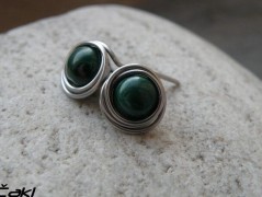 Náhrdelník - černý a modrý