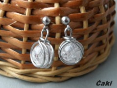 Náhrdelník - černý a modrý