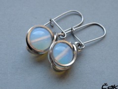 Náhrdelník - černý a modrý