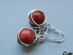 Náhrdelník - černý a modrý