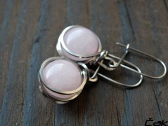 Náhrdelník - černý a modrý