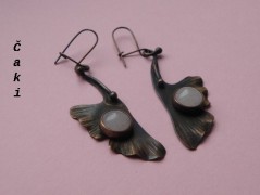 Náhrdelník - černý a modrý