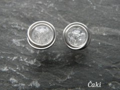 Náhrdelník - černý a modrý