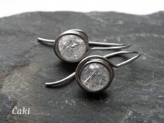 Náhrdelník - černý a modrý