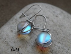 Náhrdelník - černý a modrý