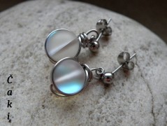 Náhrdelník - černý a modrý