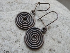 Náhrdelník - černý a modrý