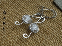 Náhrdelník - černý a modrý