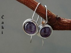 Náhrdelník - černý a modrý