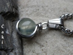 Náhrdelník - černý a modrý