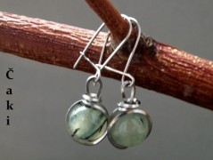 Náhrdelník - černý a modrý