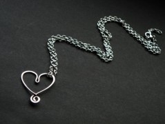 Náhrdelník - černý a modrý