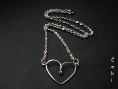 Náhrdelník - černý a modrý