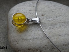 Náhrdelník - černý a modrý