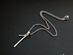 Náhrdelník - černý a modrý