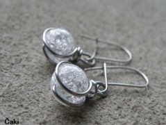 Náhrdelník - černý a modrý