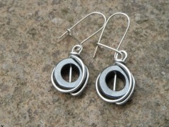 Náhrdelník - černý a modrý